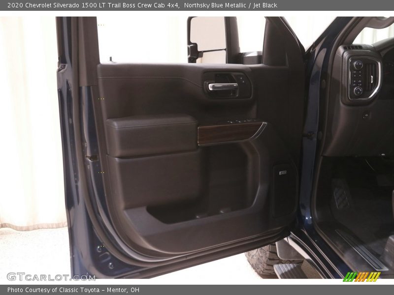 Northsky Blue Metallic / Jet Black 2020 Chevrolet Silverado 1500 LT Trail Boss Crew Cab 4x4