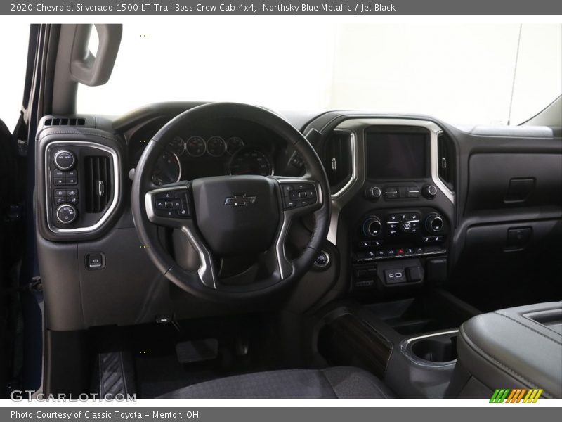 Dashboard of 2020 Silverado 1500 LT Trail Boss Crew Cab 4x4