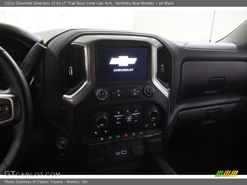 Northsky Blue Metallic / Jet Black 2020 Chevrolet Silverado 1500 LT Trail Boss Crew Cab 4x4