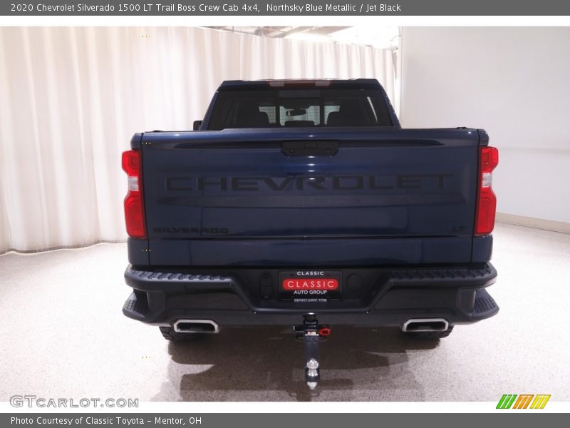 Northsky Blue Metallic / Jet Black 2020 Chevrolet Silverado 1500 LT Trail Boss Crew Cab 4x4