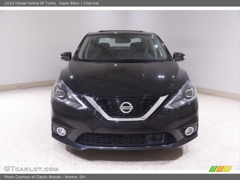 Super Black / Charcoal 2019 Nissan Sentra SR Turbo