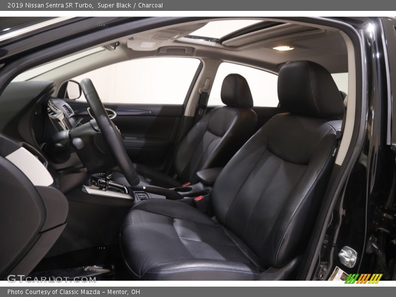 Front Seat of 2019 Sentra SR Turbo
