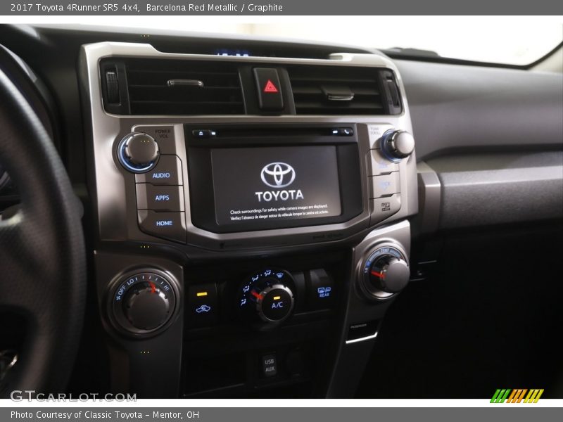 Barcelona Red Metallic / Graphite 2017 Toyota 4Runner SR5 4x4