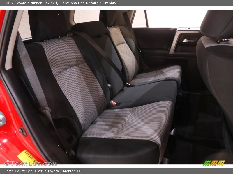 Barcelona Red Metallic / Graphite 2017 Toyota 4Runner SR5 4x4
