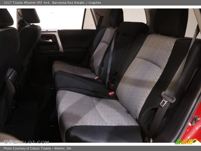 Barcelona Red Metallic / Graphite 2017 Toyota 4Runner SR5 4x4
