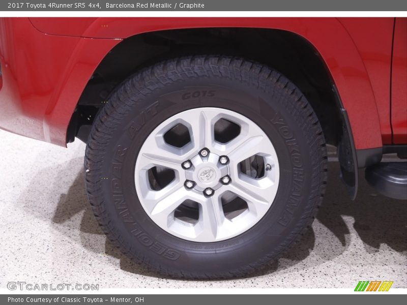 Barcelona Red Metallic / Graphite 2017 Toyota 4Runner SR5 4x4