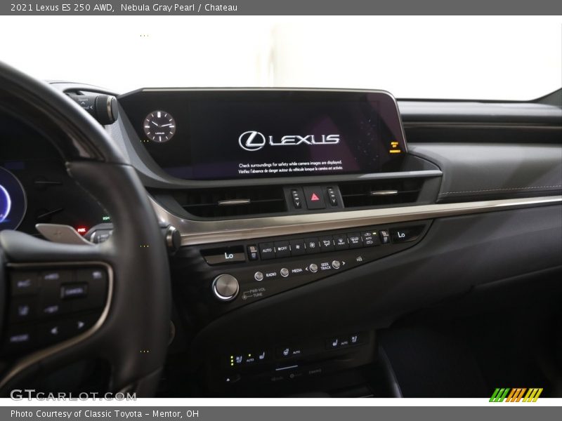 Nebula Gray Pearl / Chateau 2021 Lexus ES 250 AWD