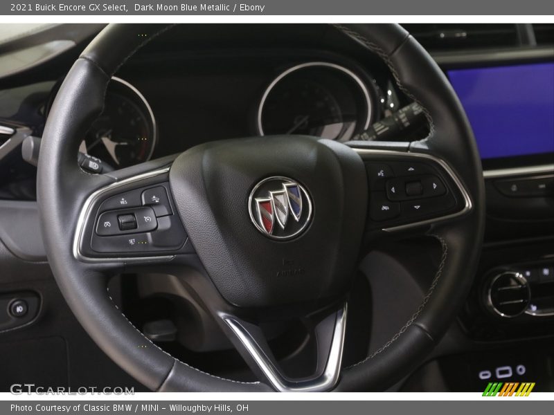 Dark Moon Blue Metallic / Ebony 2021 Buick Encore GX Select