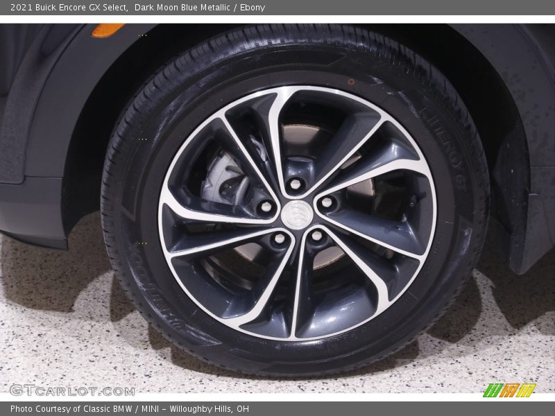 Dark Moon Blue Metallic / Ebony 2021 Buick Encore GX Select