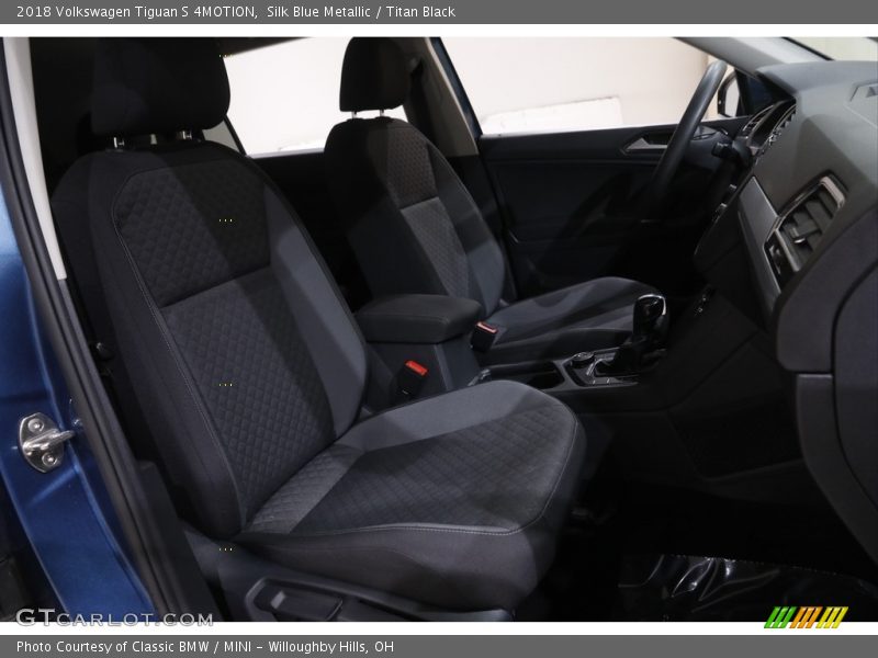 Silk Blue Metallic / Titan Black 2018 Volkswagen Tiguan S 4MOTION