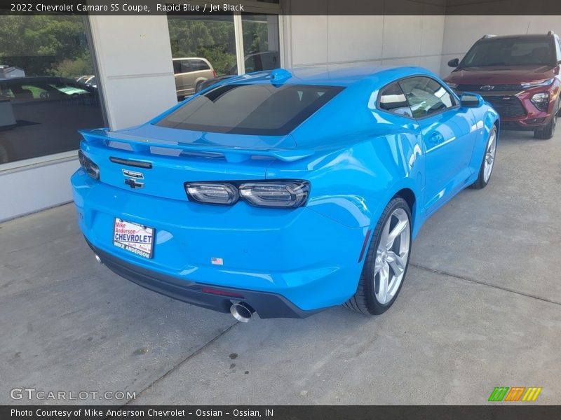 Rapid Blue / Jet Black 2022 Chevrolet Camaro SS Coupe