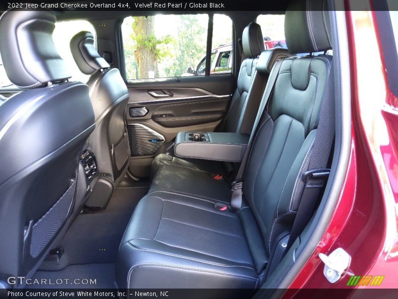 Rear Seat of 2022 Grand Cherokee Overland 4x4