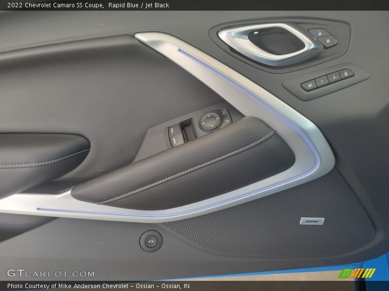 Door Panel of 2022 Camaro SS Coupe