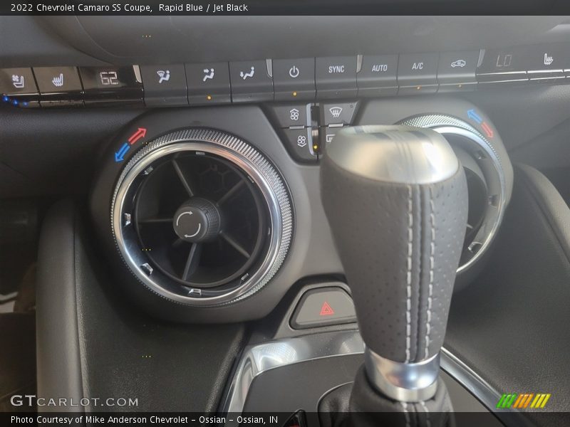 Rapid Blue / Jet Black 2022 Chevrolet Camaro SS Coupe