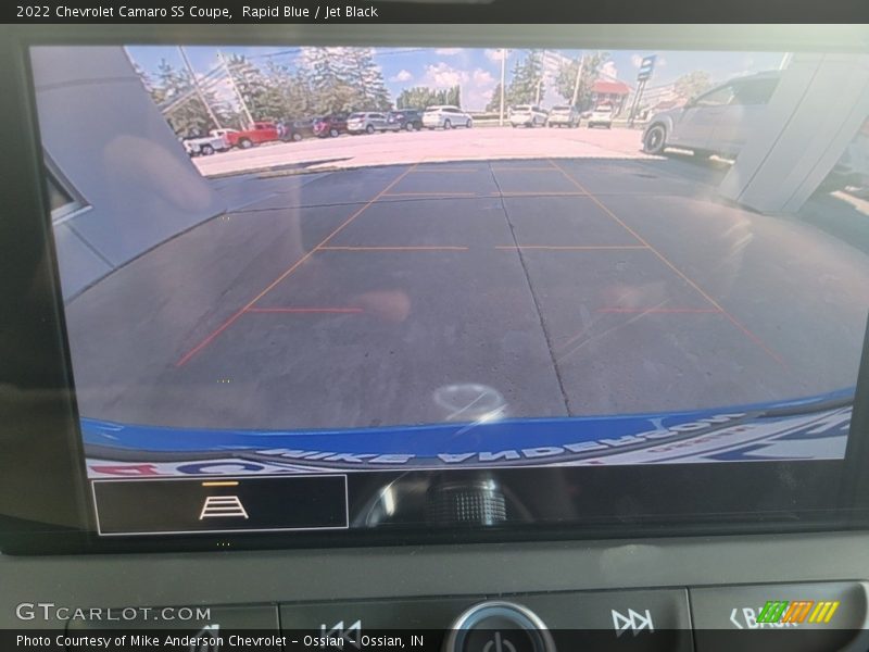 Rapid Blue / Jet Black 2022 Chevrolet Camaro SS Coupe