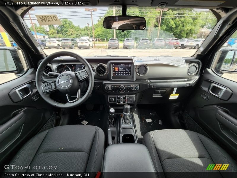 Black / Black 2022 Jeep Gladiator Willys 4x4