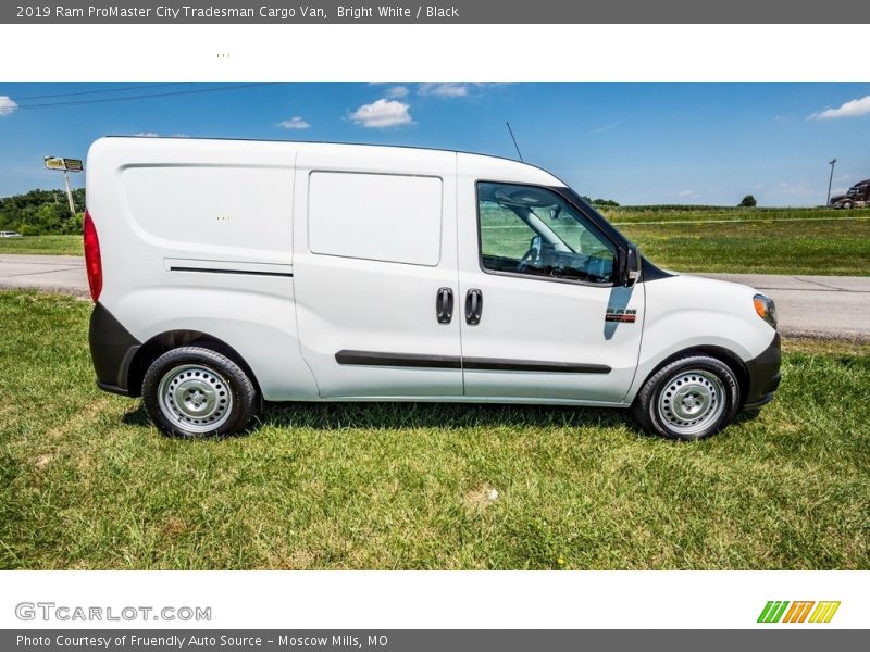 Bright White / Black 2019 Ram ProMaster City Tradesman Cargo Van