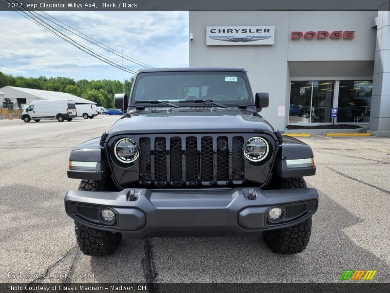 Black / Black 2022 Jeep Gladiator Willys 4x4