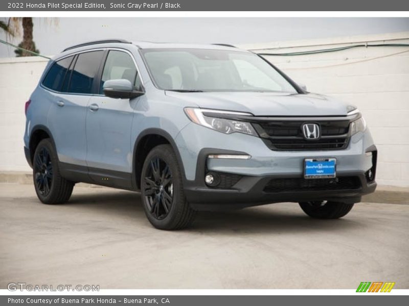 Sonic Gray Pearl / Black 2022 Honda Pilot Special Edition