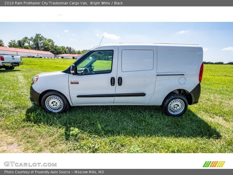 Bright White / Black 2019 Ram ProMaster City Tradesman Cargo Van