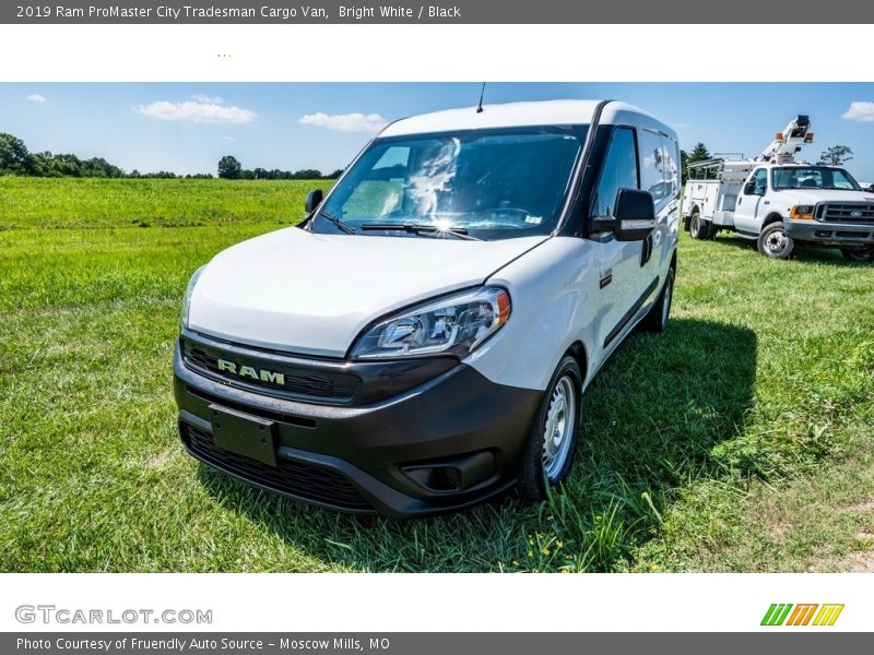 Bright White / Black 2019 Ram ProMaster City Tradesman Cargo Van