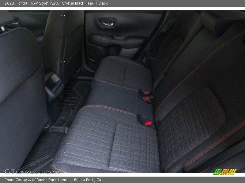 Rear Seat of 2023 HR-V Sport AWD