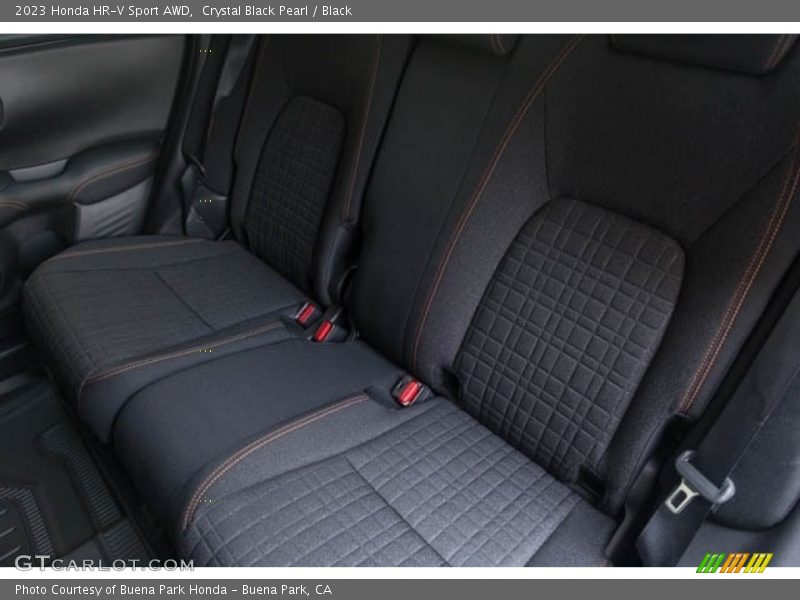 Rear Seat of 2023 HR-V Sport AWD