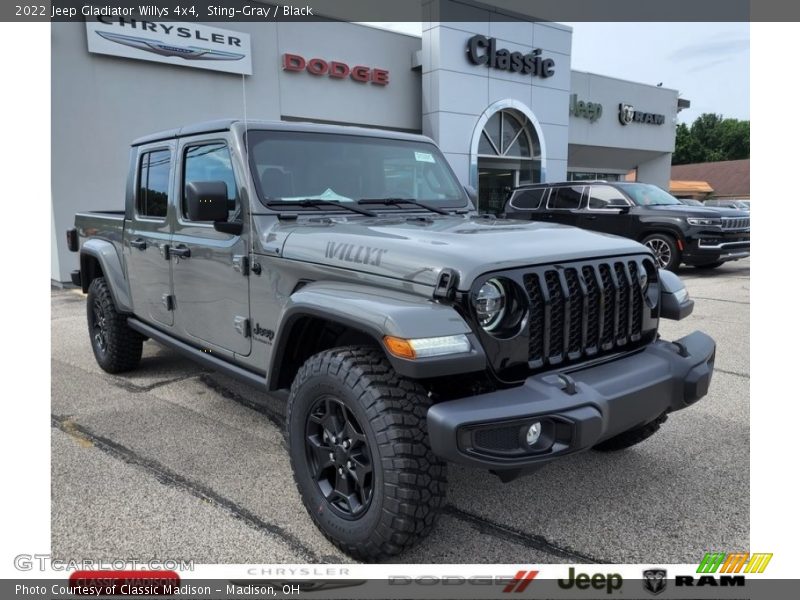 Sting-Gray / Black 2022 Jeep Gladiator Willys 4x4