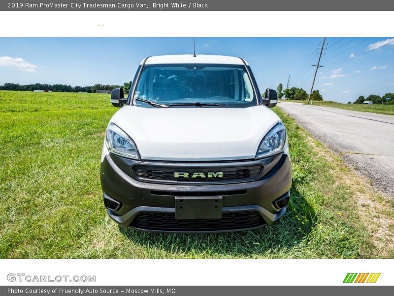 Bright White / Black 2019 Ram ProMaster City Tradesman Cargo Van