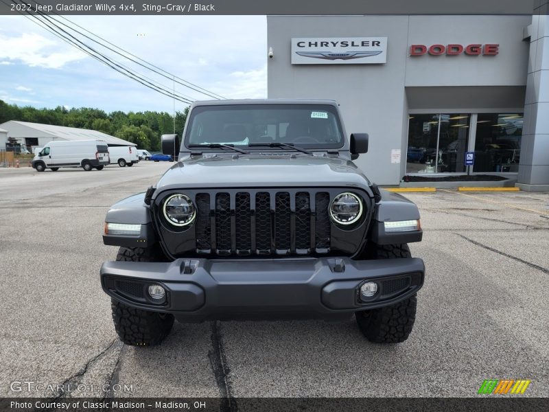 Sting-Gray / Black 2022 Jeep Gladiator Willys 4x4