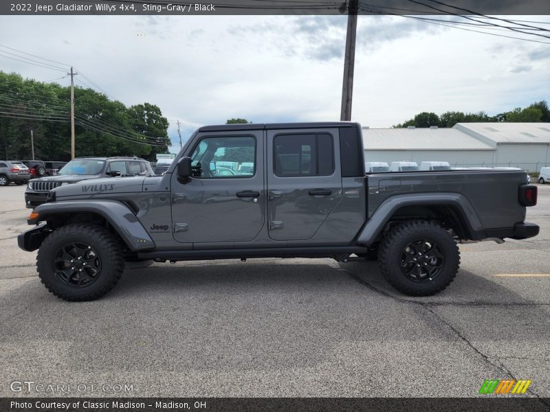  2022 Gladiator Willys 4x4 Sting-Gray