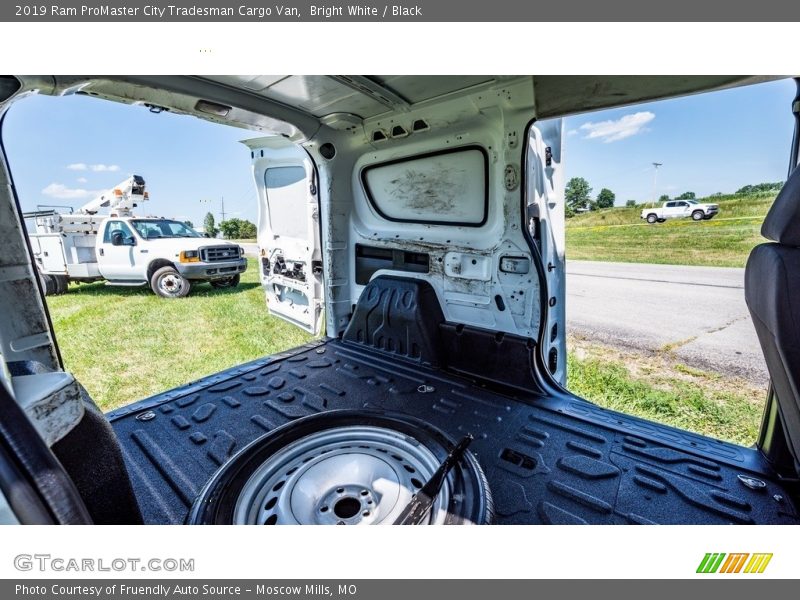 Bright White / Black 2019 Ram ProMaster City Tradesman Cargo Van