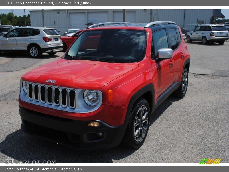 Colorado Red / Black 2016 Jeep Renegade Limited