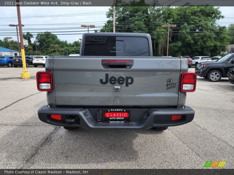 Sting-Gray / Black 2022 Jeep Gladiator Willys 4x4