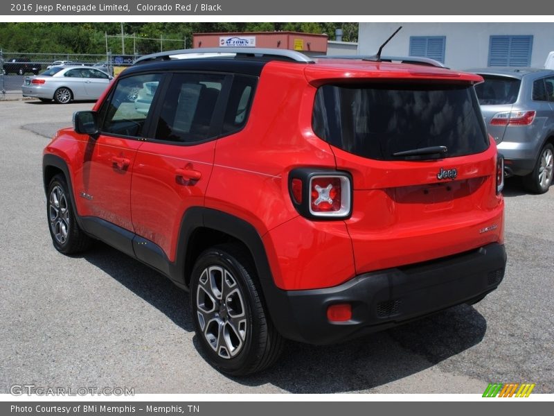 Colorado Red / Black 2016 Jeep Renegade Limited