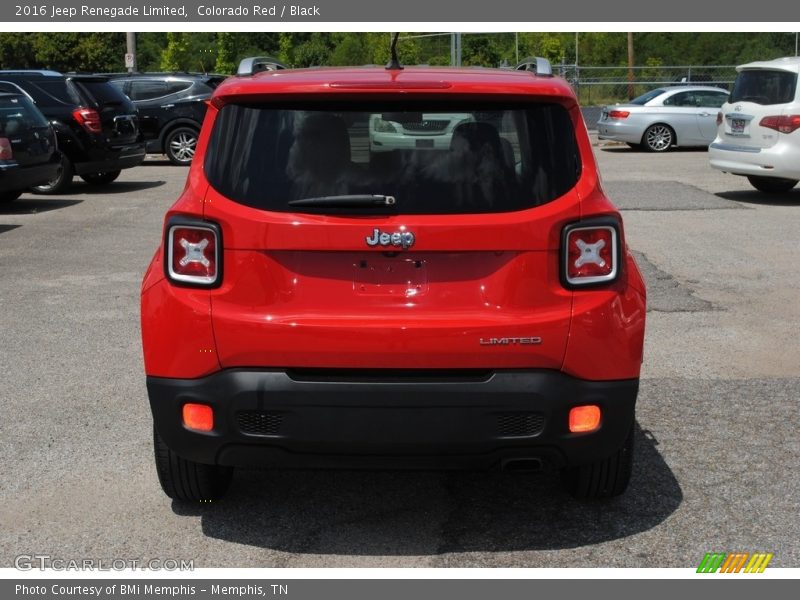 Colorado Red / Black 2016 Jeep Renegade Limited