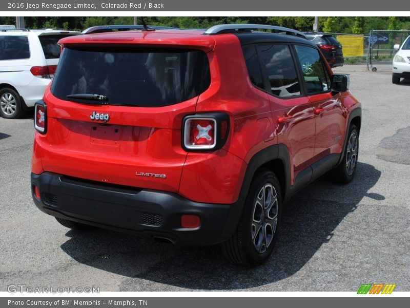 Colorado Red / Black 2016 Jeep Renegade Limited