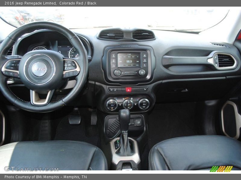 Dashboard of 2016 Renegade Limited