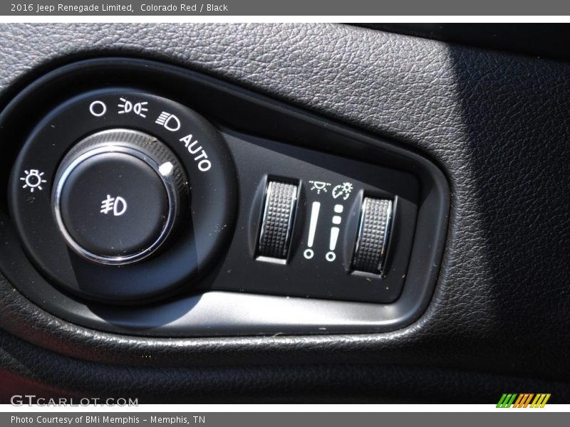 Controls of 2016 Renegade Limited