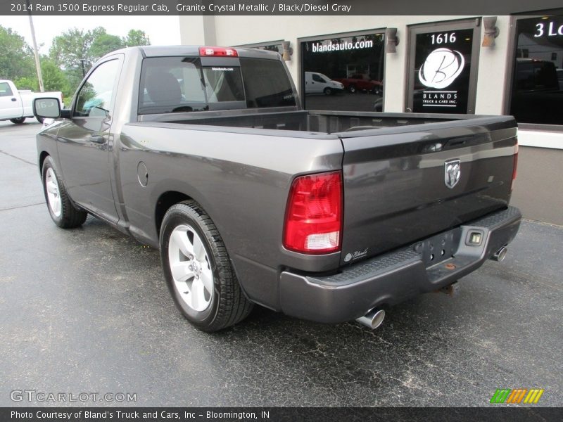 Granite Crystal Metallic / Black/Diesel Gray 2014 Ram 1500 Express Regular Cab