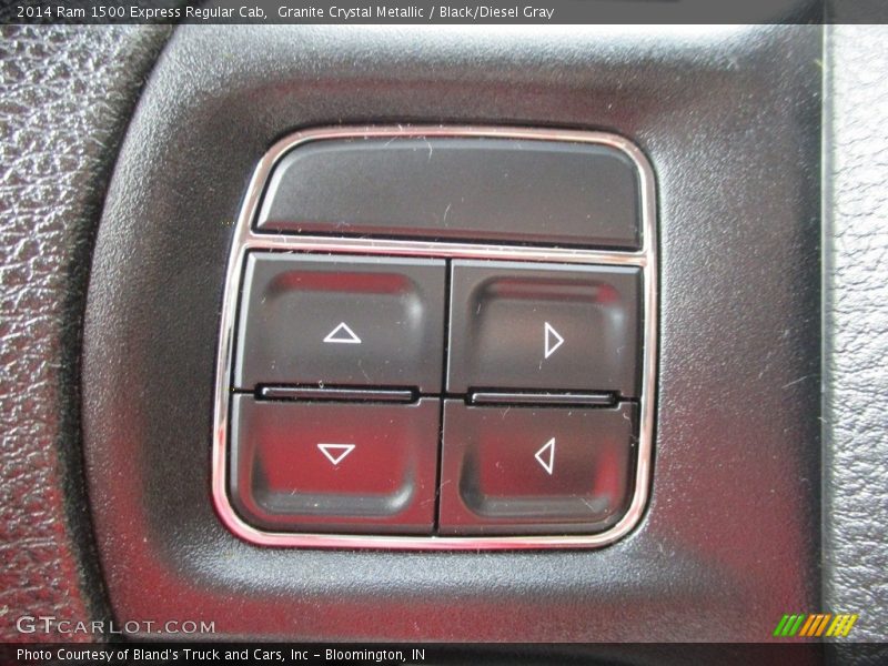 Granite Crystal Metallic / Black/Diesel Gray 2014 Ram 1500 Express Regular Cab