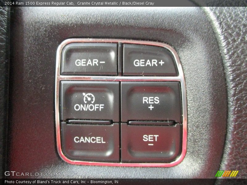 Granite Crystal Metallic / Black/Diesel Gray 2014 Ram 1500 Express Regular Cab