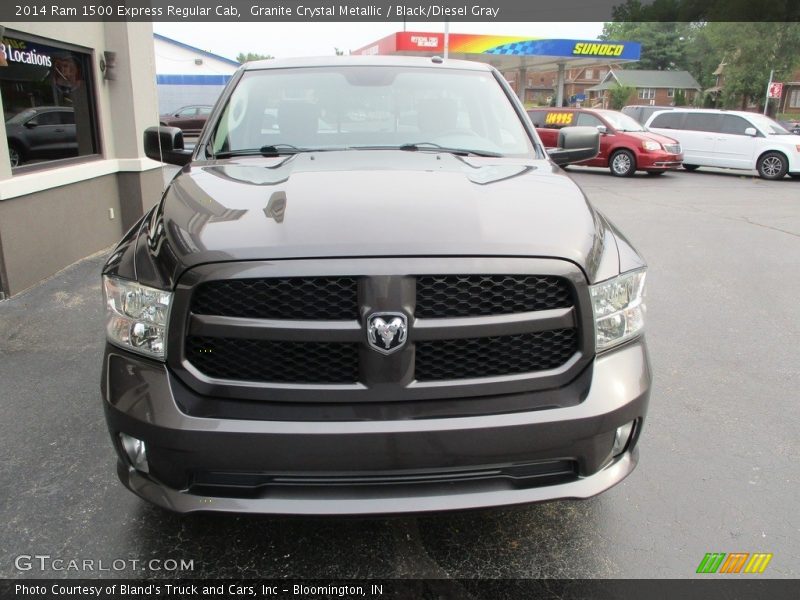 Granite Crystal Metallic / Black/Diesel Gray 2014 Ram 1500 Express Regular Cab