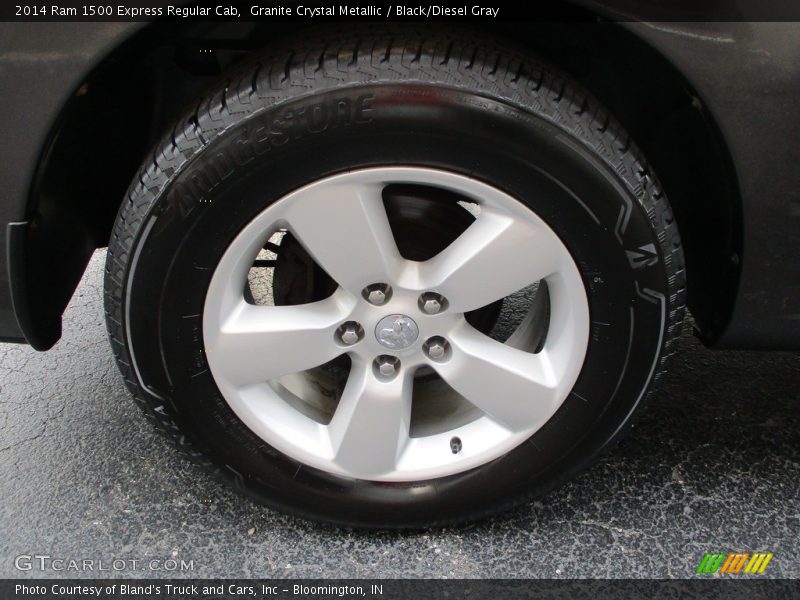 Granite Crystal Metallic / Black/Diesel Gray 2014 Ram 1500 Express Regular Cab