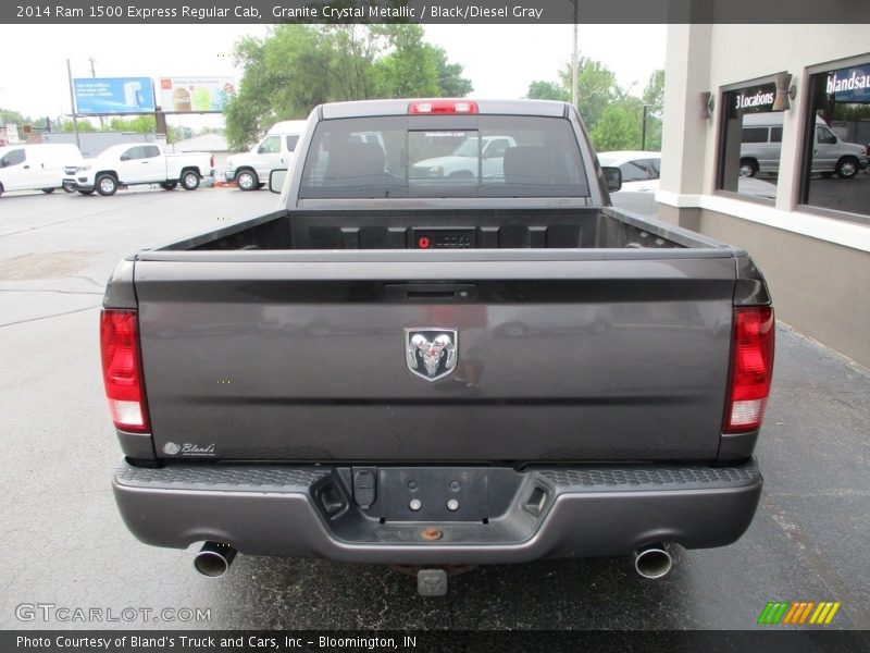 Granite Crystal Metallic / Black/Diesel Gray 2014 Ram 1500 Express Regular Cab