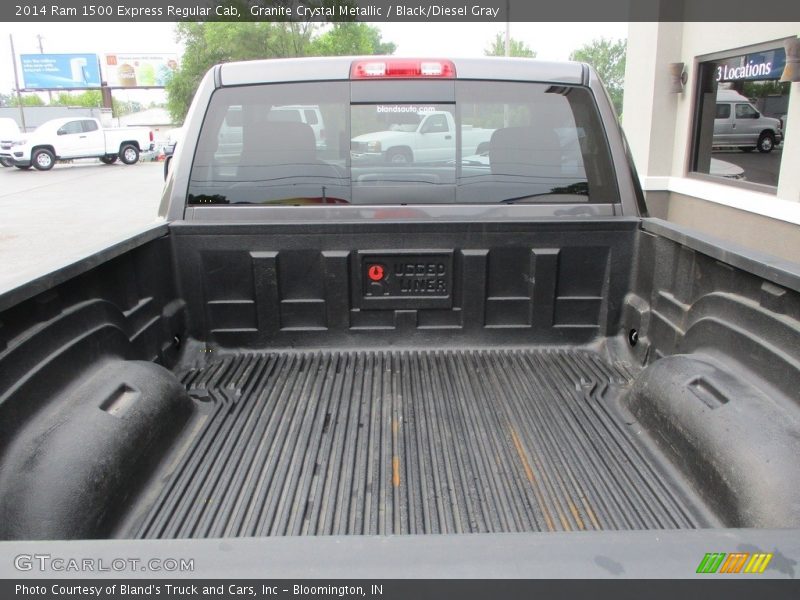 Granite Crystal Metallic / Black/Diesel Gray 2014 Ram 1500 Express Regular Cab