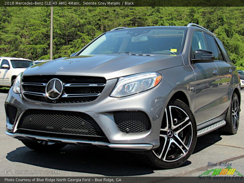 Selenite Grey Metallic / Black 2018 Mercedes-Benz GLE 43 AMG 4Matic