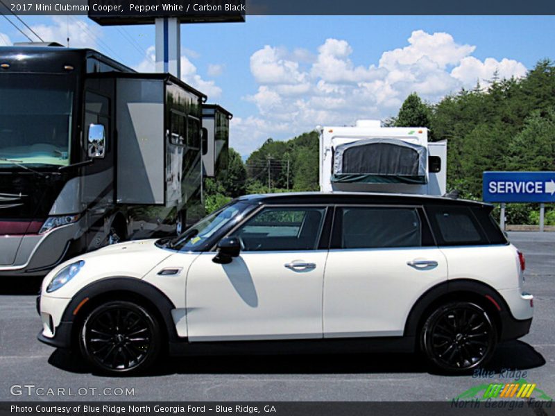 Pepper White / Carbon Black 2017 Mini Clubman Cooper