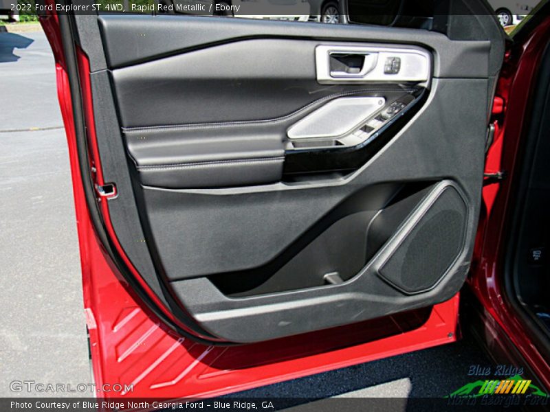 Rapid Red Metallic / Ebony 2022 Ford Explorer ST 4WD