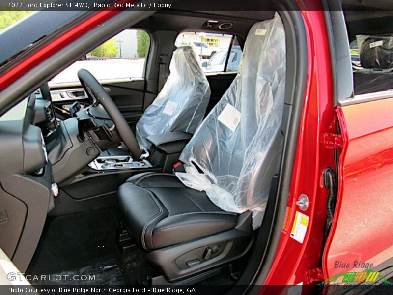 Rapid Red Metallic / Ebony 2022 Ford Explorer ST 4WD